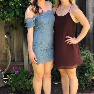 Off the shoulder dress